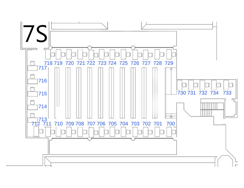 Library study carrels LITS